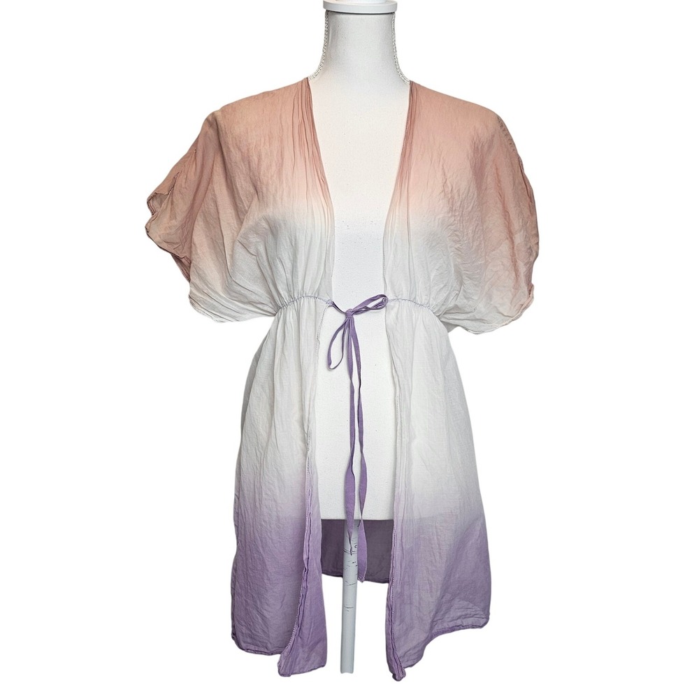 Victoria's‎ Secret Sheer Cotton Ombré Cover Up XS Small Fairycore Coquette - Picture 2 of 14